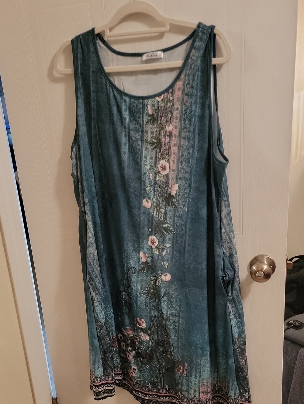 Teal Dress